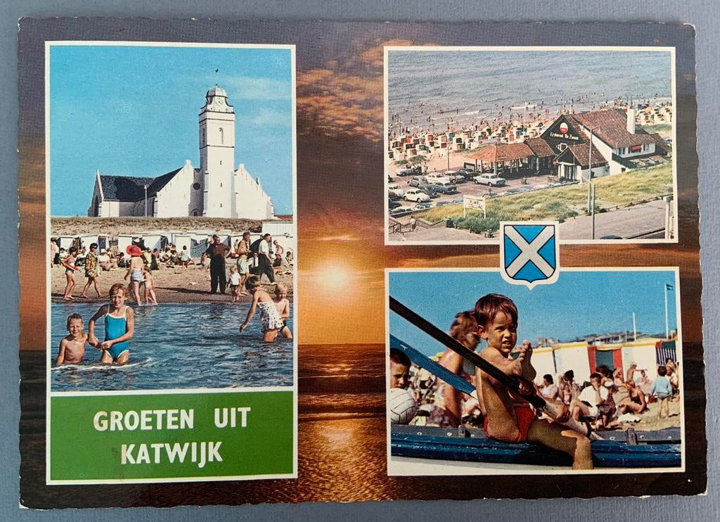 Groeten uit Katwijk, Ophalen of Verzenden, Gelopen, Zuid-Holland