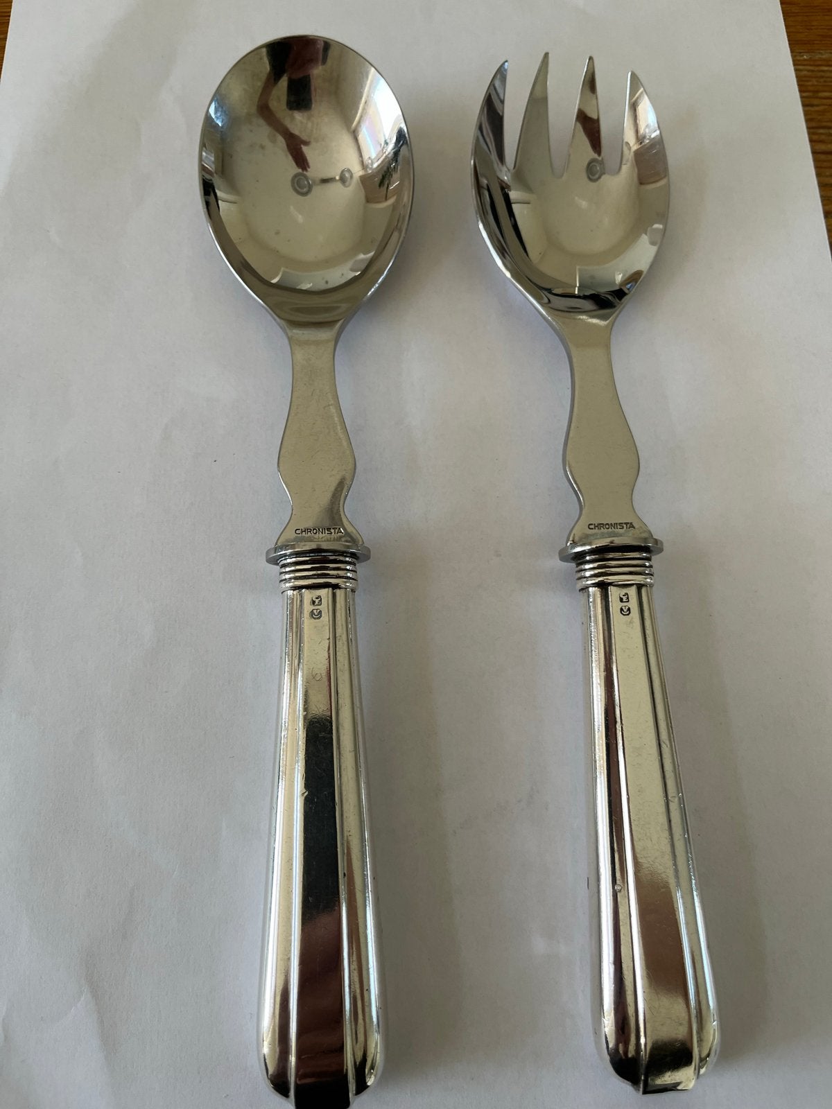 Vintage Chronista Saladecouvert - Zilverfabriek Begeer, Ophalen of Verzenden