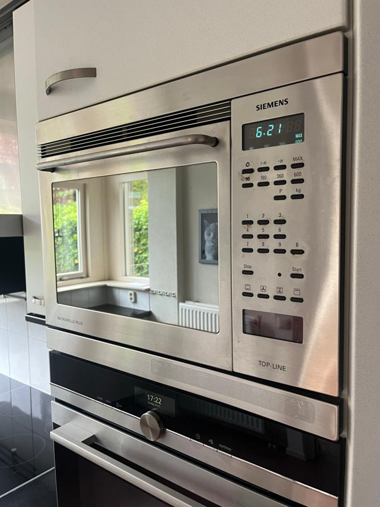 Siemens Inbouw Combimagnetron - Top Line, Ophalen, Combimagnetron, Gebruikt, 60 cm of meer