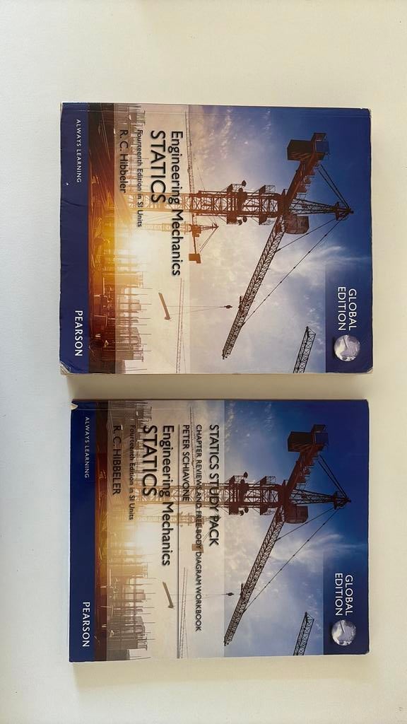 Hibbler Statica WB boek, Ophalen of Verzenden, Beta, Zo goed als nieuw, WO