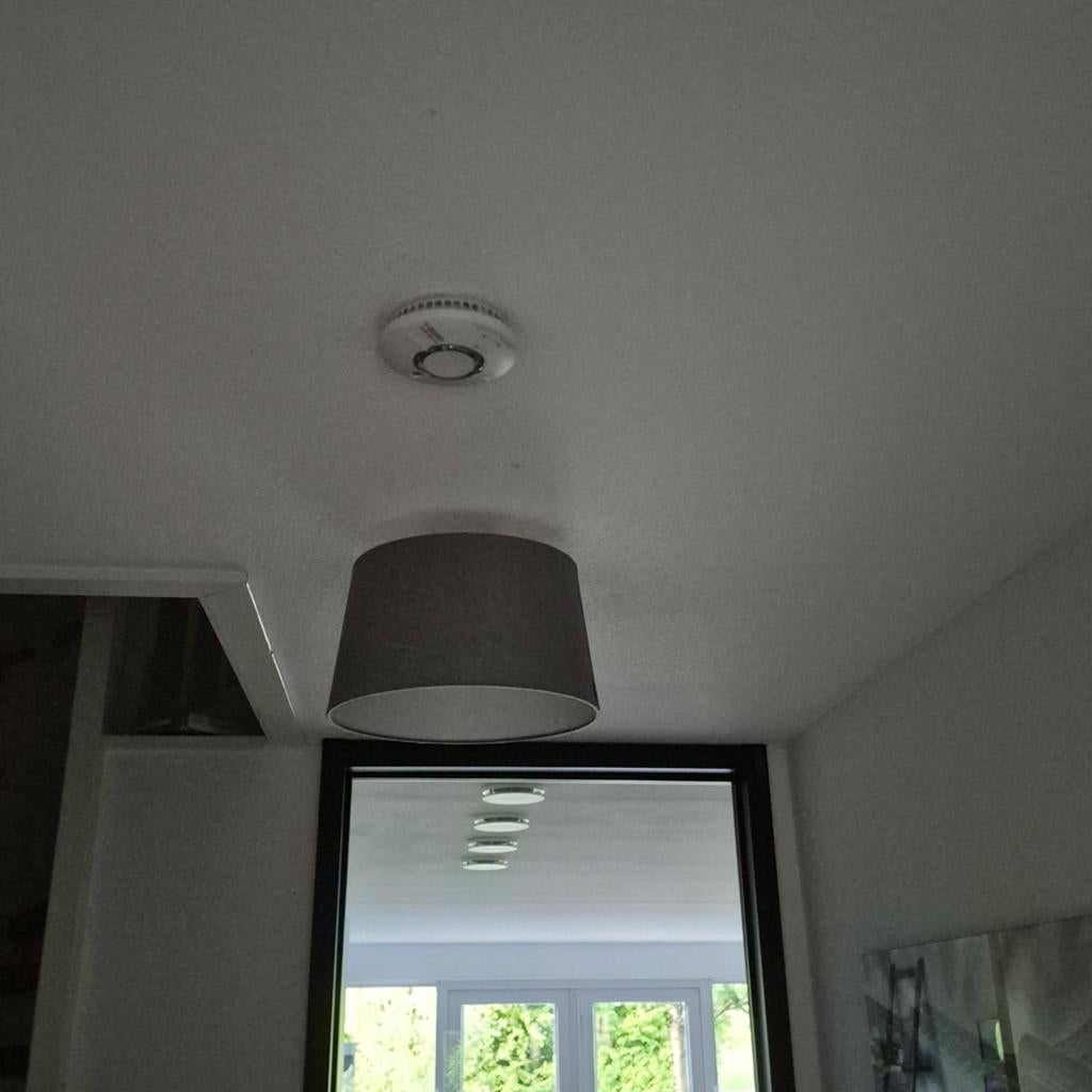 Moderne plafondlamp met kap 35 cm - Combi van Qazqa, Ophalen of Verzenden, Zo goed als nieuw, Stof, Moders