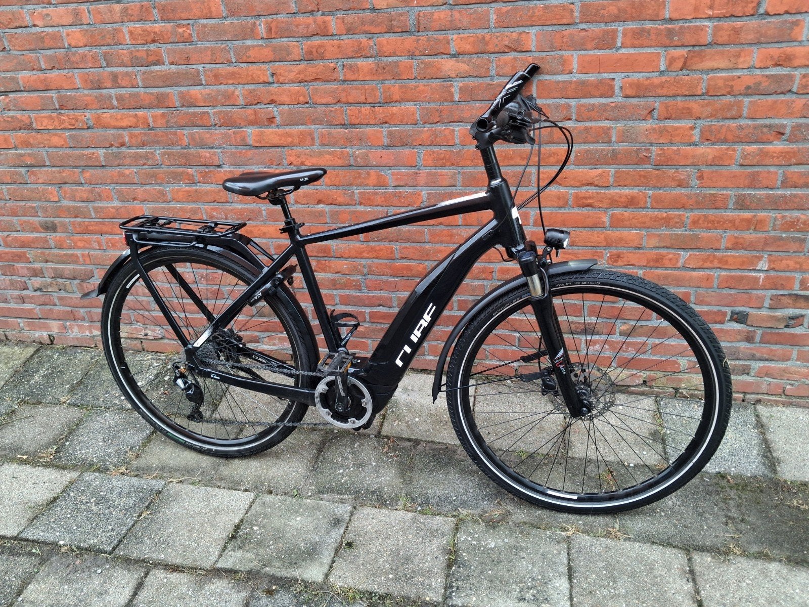 Cube Touring  Bosch motor rijd goed 54 cm 10 versnellingen, Fietsen en Brommers, Elektrische fietsen, Ophalen, Gebruikt, 51 tot 55 cm