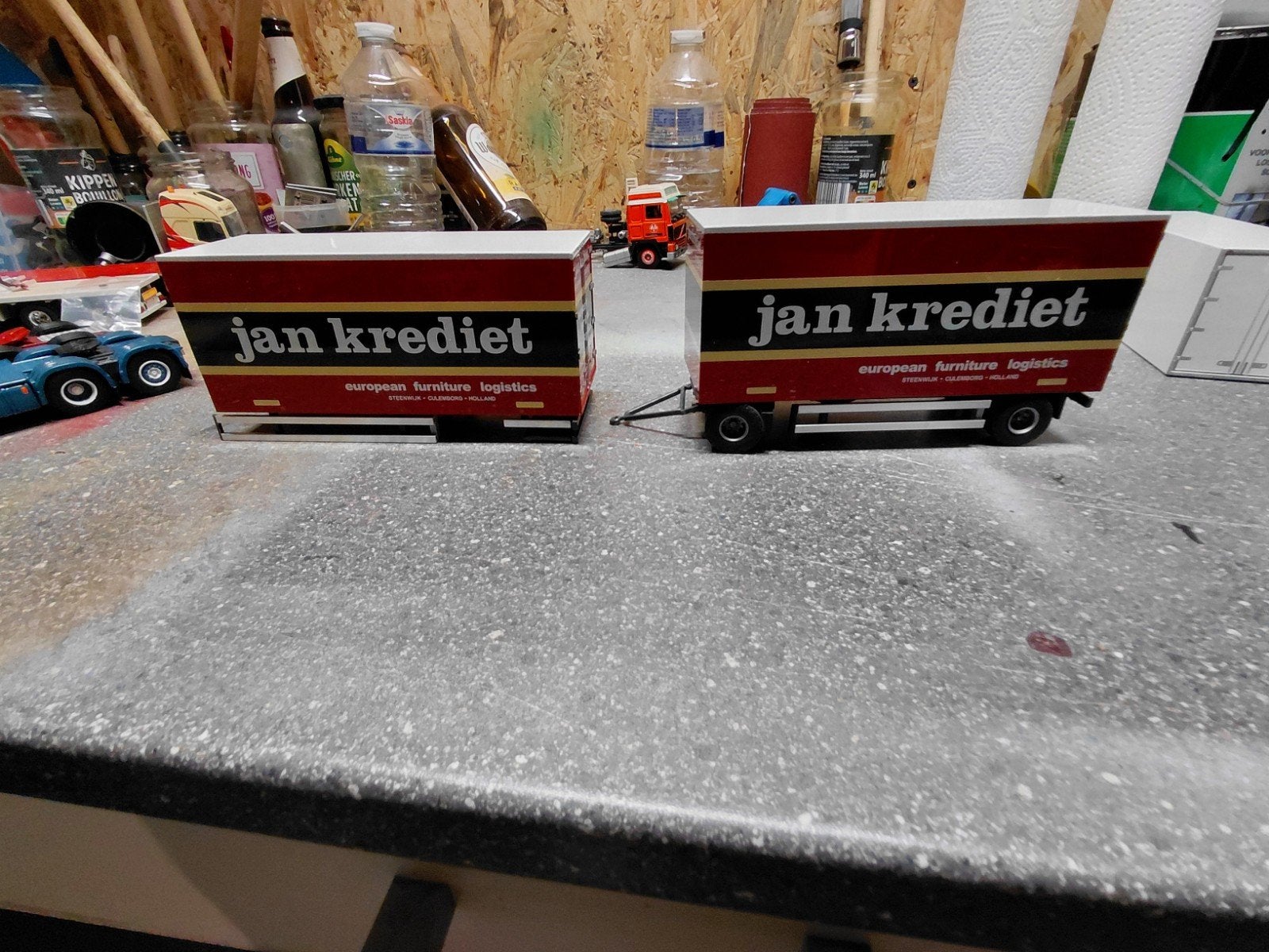 tekno setje jan krediet., Ophalen of Verzenden, Bus of Vrachtwagen, Tekno