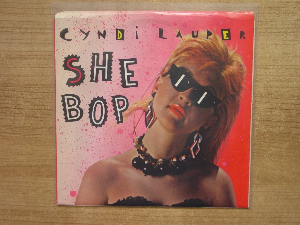 Cyndi Lauper ‎– She Bop, Ophalen of Verzenden, Gebruikt, 7 inch, Pop