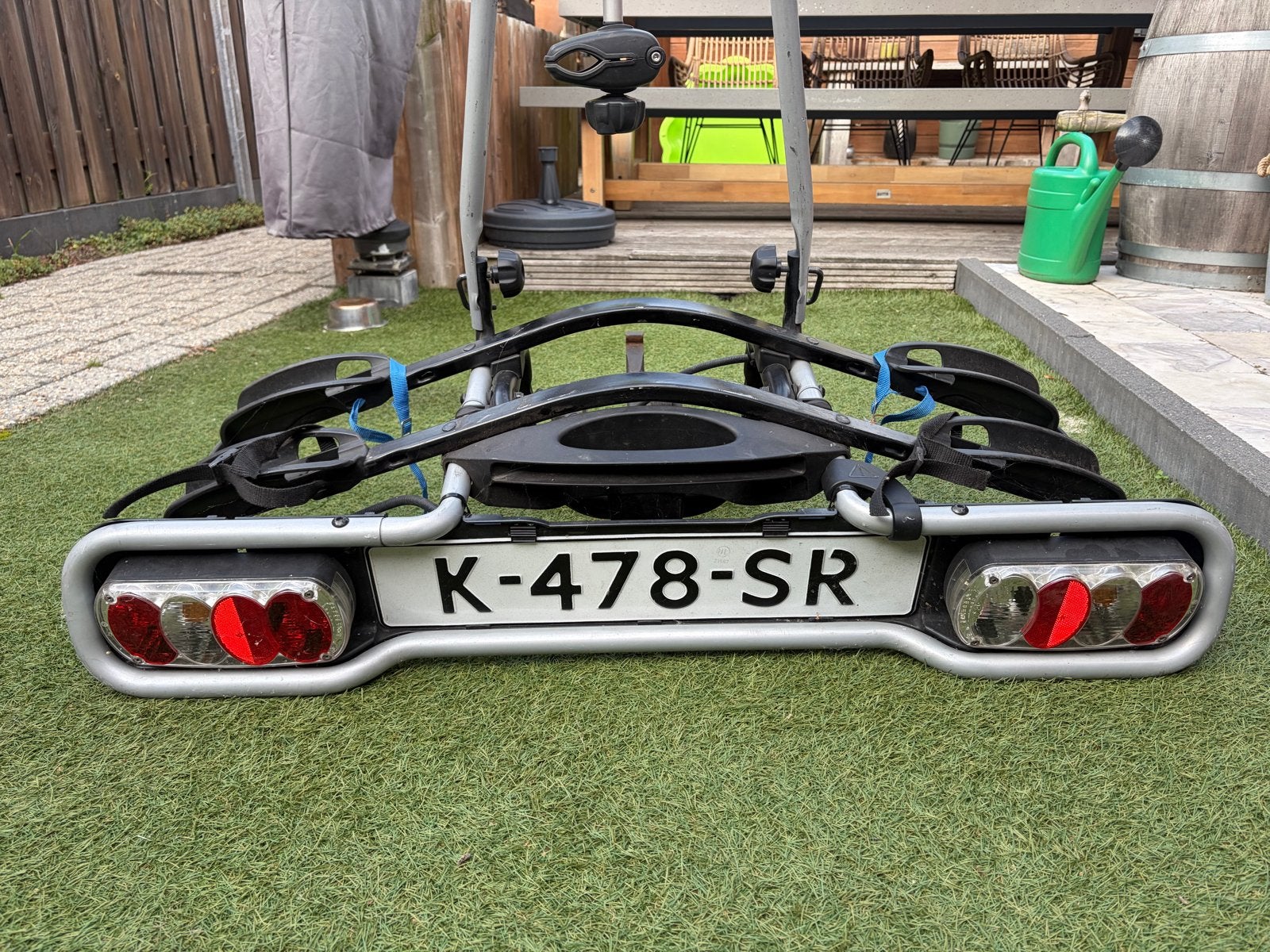 Thule EuroClick G2 voor 2 fietsen - afneembare trekhaak, Auto diversen, Ophalen of Verzenden, 2 fietsen, Gebruikt, Trekhaakdrager