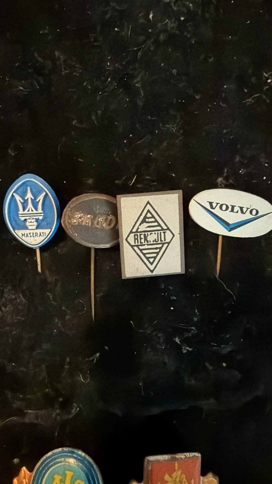 Vintage Auto Merk Speldjes: Maserati, Renault, Volvo, Skoda, Verzenden, Gebruikt, Auto's