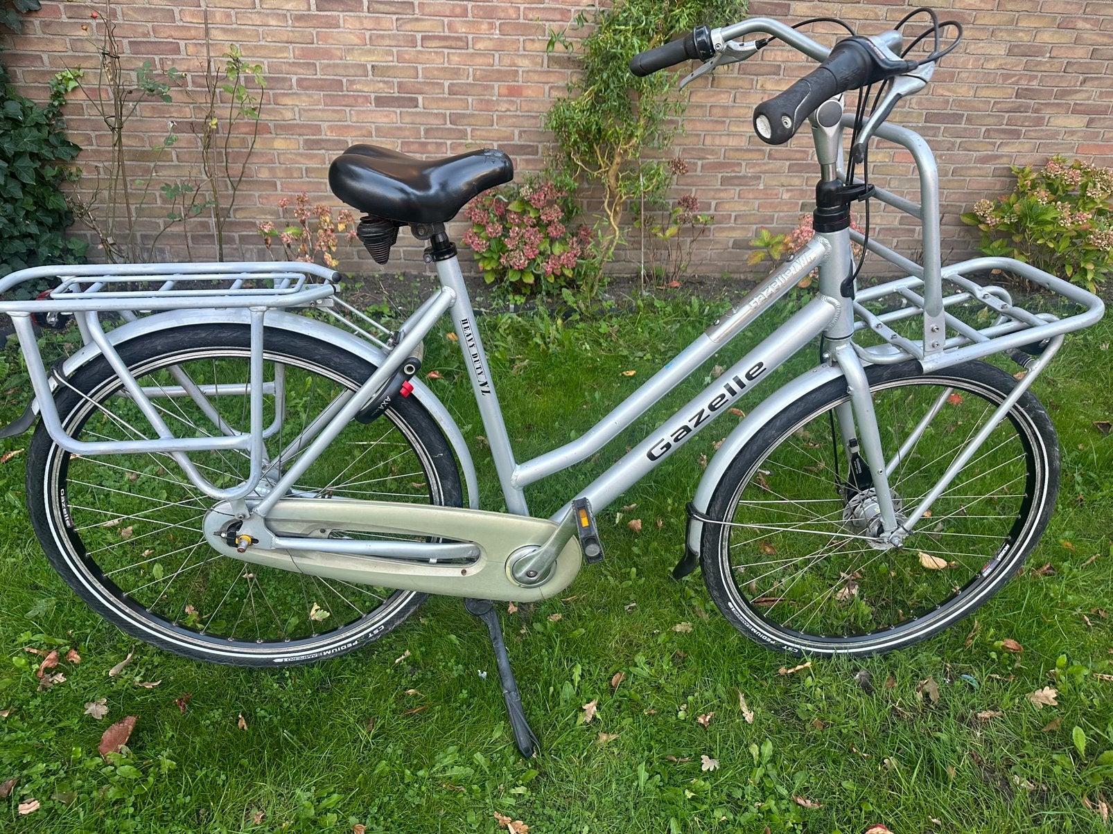 Damesfiets Gazelle Heavy Duty 28 inch met 7 vers frama 59 cm, Ophalen, Gebruikt, Versnellingen, 56 cm of meer
