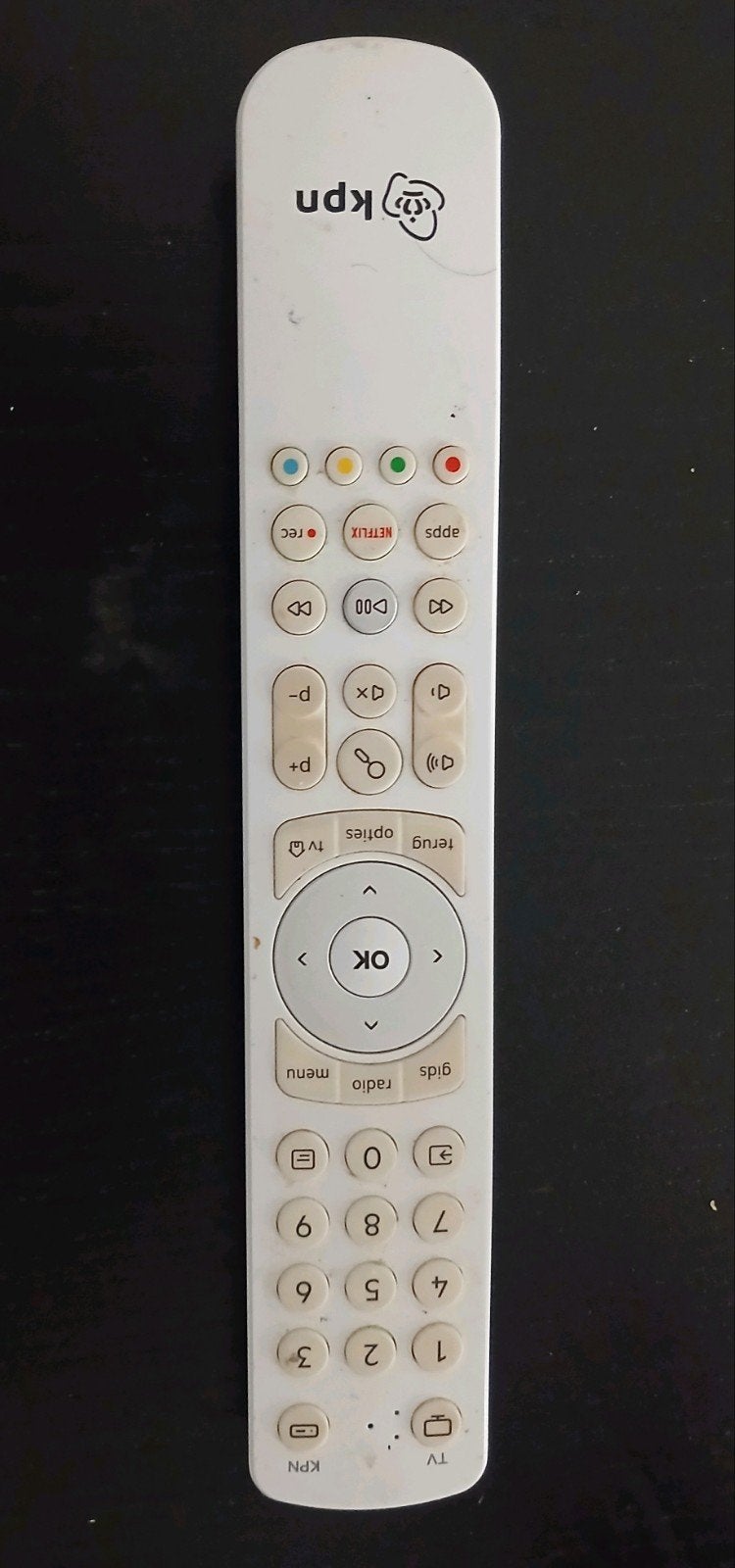 KPN afstandsbediening voor TV en Mediaspeler, Ophalen of Verzenden, Zo goed als nieuw, Origineel, Tv
