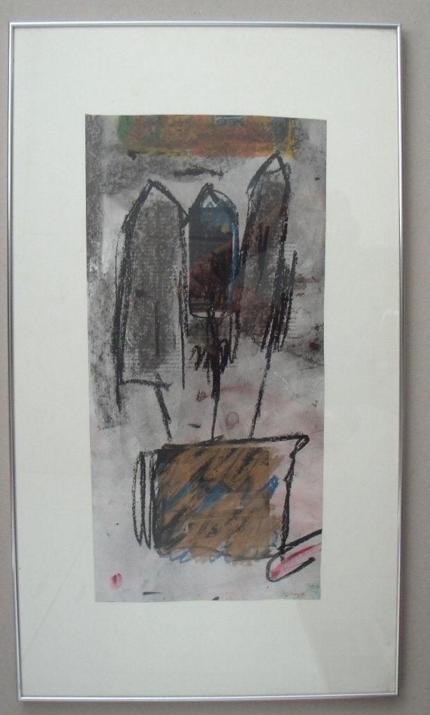 Jan Kroeze (1949) -  Zonder titel - gemengde techniek - 1992, Ophalen