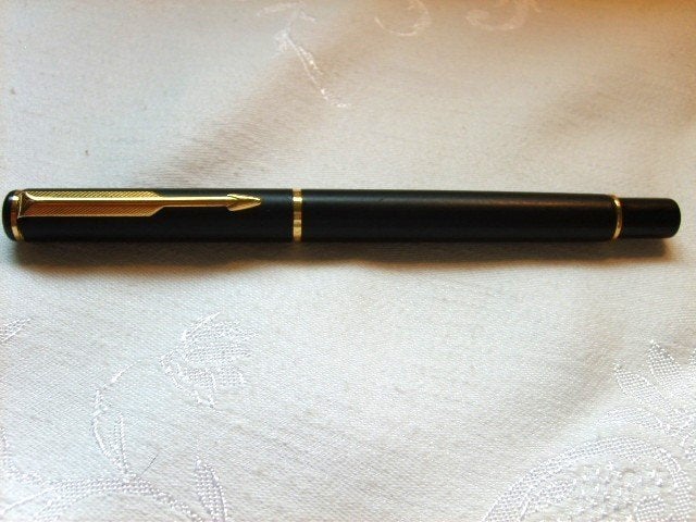 Parker Rialto vulpen, gebruikt, Verzamelen, Ophalen of Verzenden, Gebruikt, Vulpen, Parker