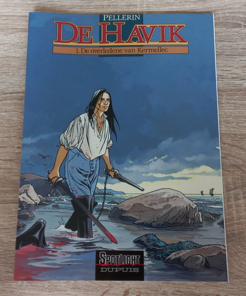 De overledende van Kermellec (De Havik 1), Eén stripboek, Ophalen of Verzenden, Gelezen, Patrice Pellerin