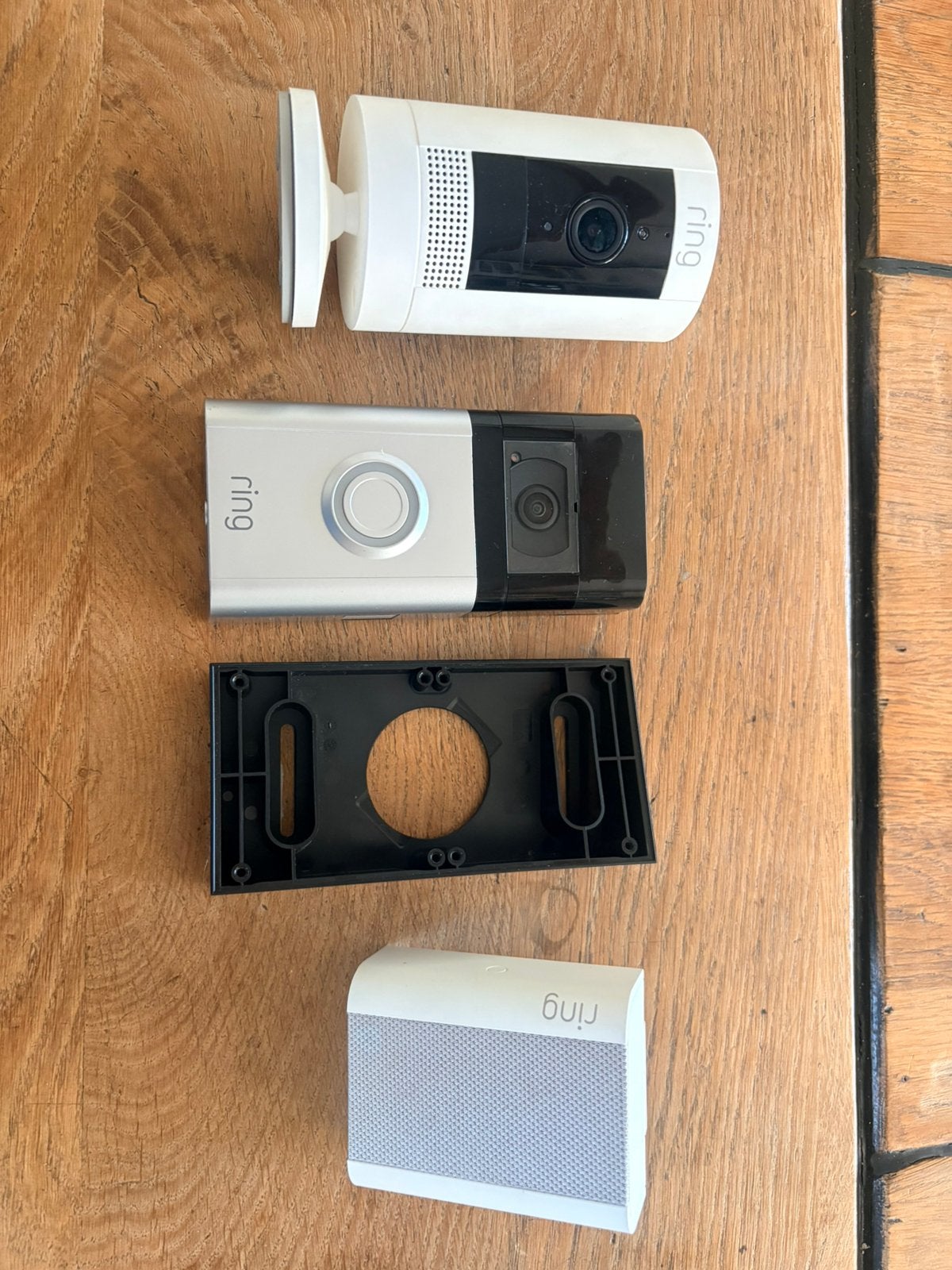 Ring camera deurbel set (accu), Ophalen of Verzenden, Zo goed als nieuw
