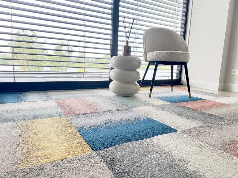 Goedkope mix van tapijttegels, OP=OP, Ophalen of Verzenden, Nieuw, 50 tot 75 m², Tapijttegels