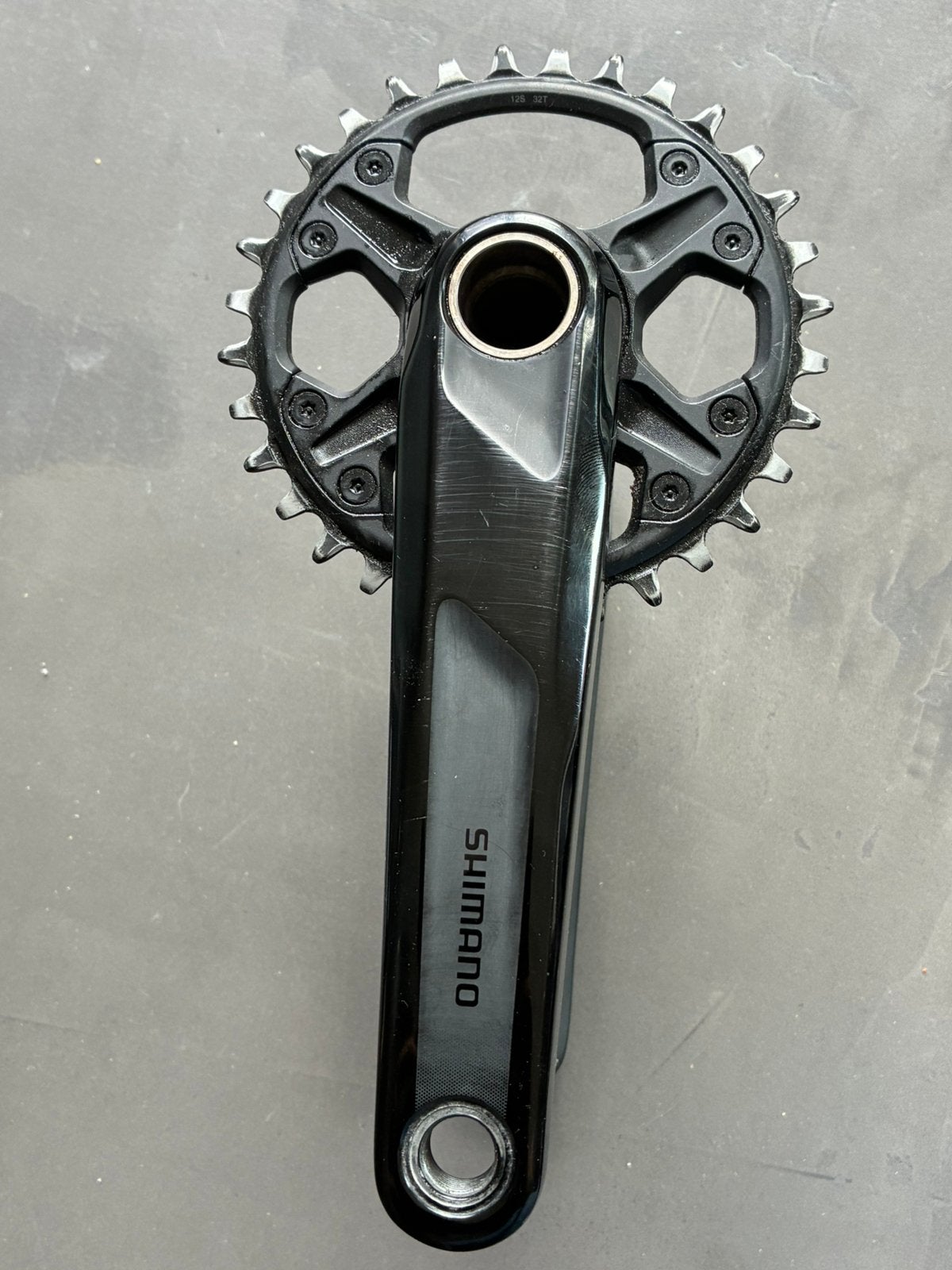 Shimano  FC-MT611-1 deore 12 speed crankstel, Fietsen en Brommers, Fietsonderdelen, Crankstel of Pedalen, Ophalen of Verzenden