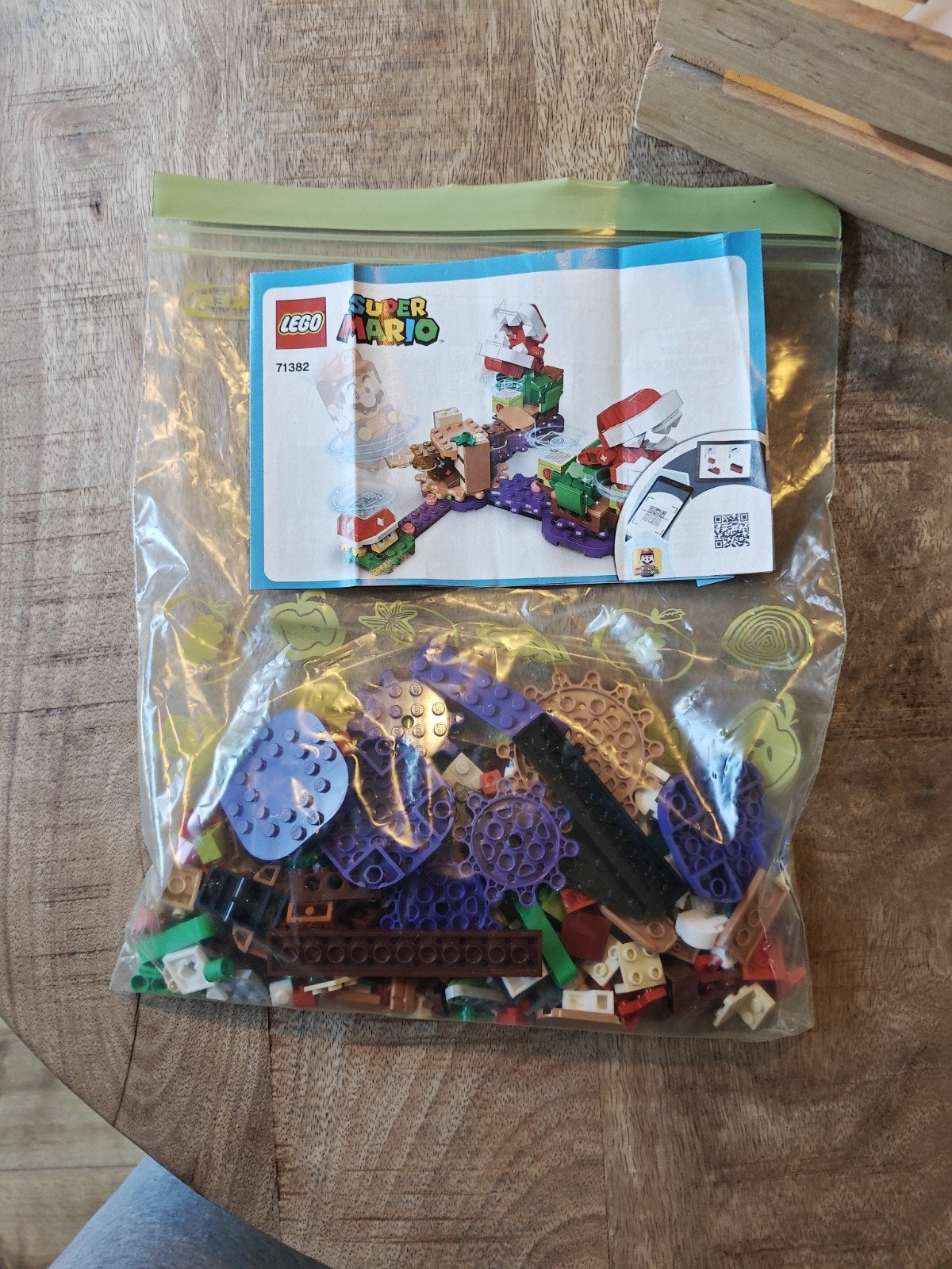 LEGO Super Mario 71382 Piranha Plant Puzzel Uitdaging, Ophalen of Verzenden, Gebruikt, Overige merken