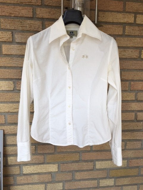 LaMartina / La Martina witte blouse maat S / 36, Verzenden, Wit, Nieuw, La Martina