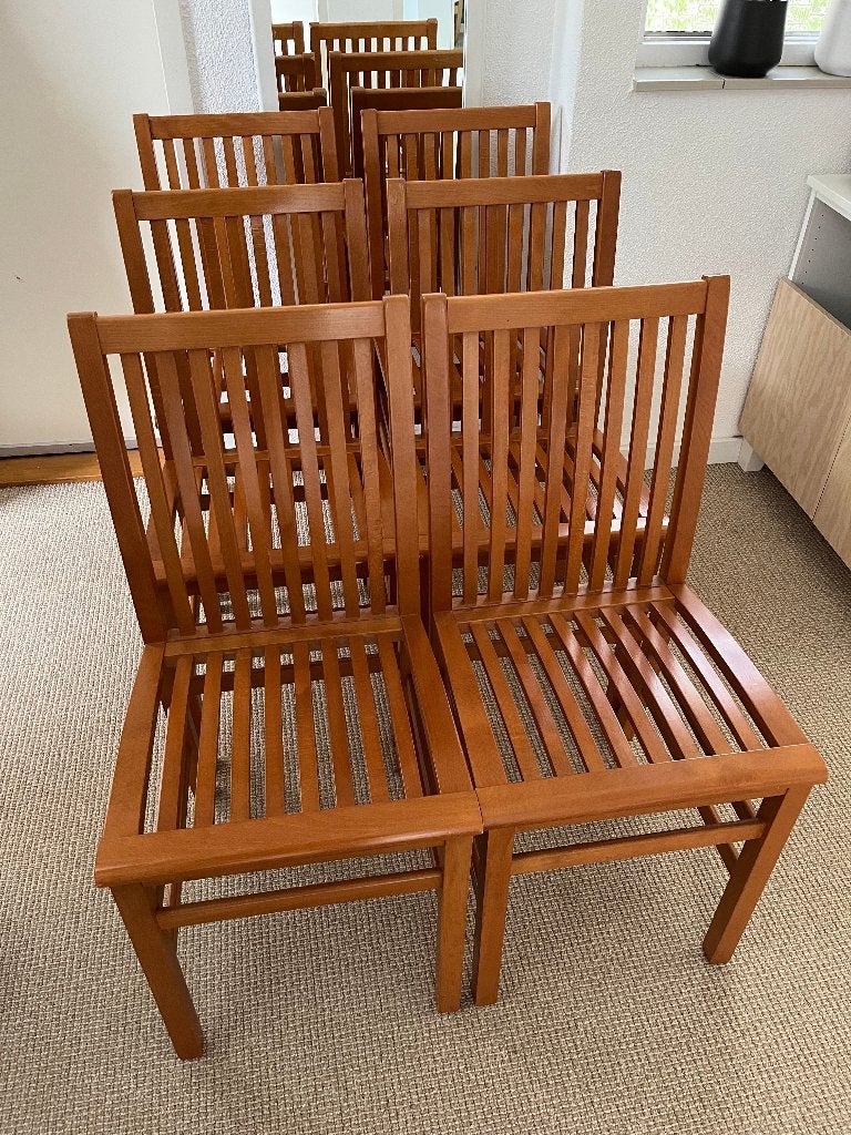 eetkamerstoelen, Ophalen, Gebruikt, Bruin, Vijf, Zes of meer stoelen