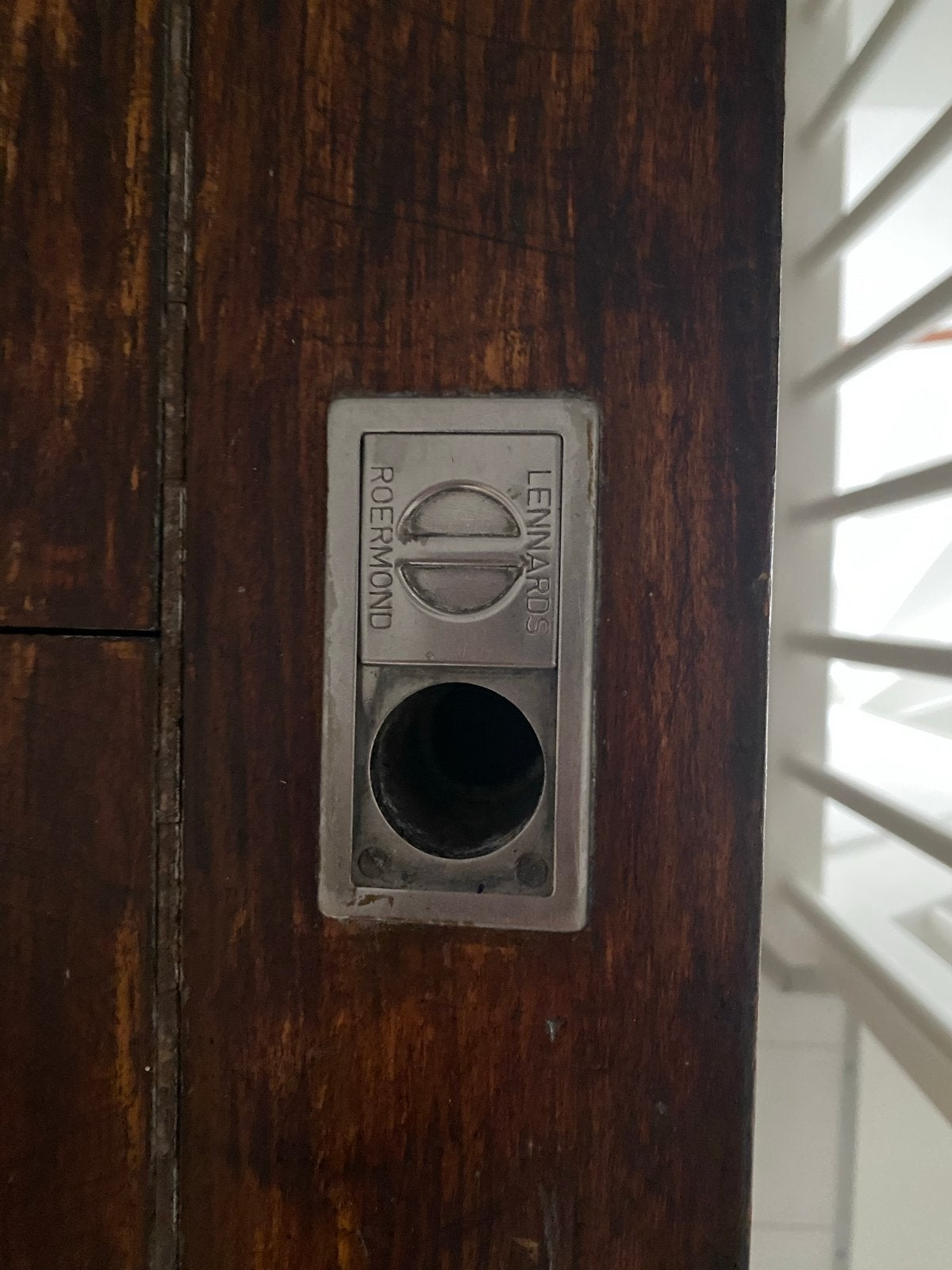 Vintage schoolbankje met bankje - Lennards Roermond, Ophalen
