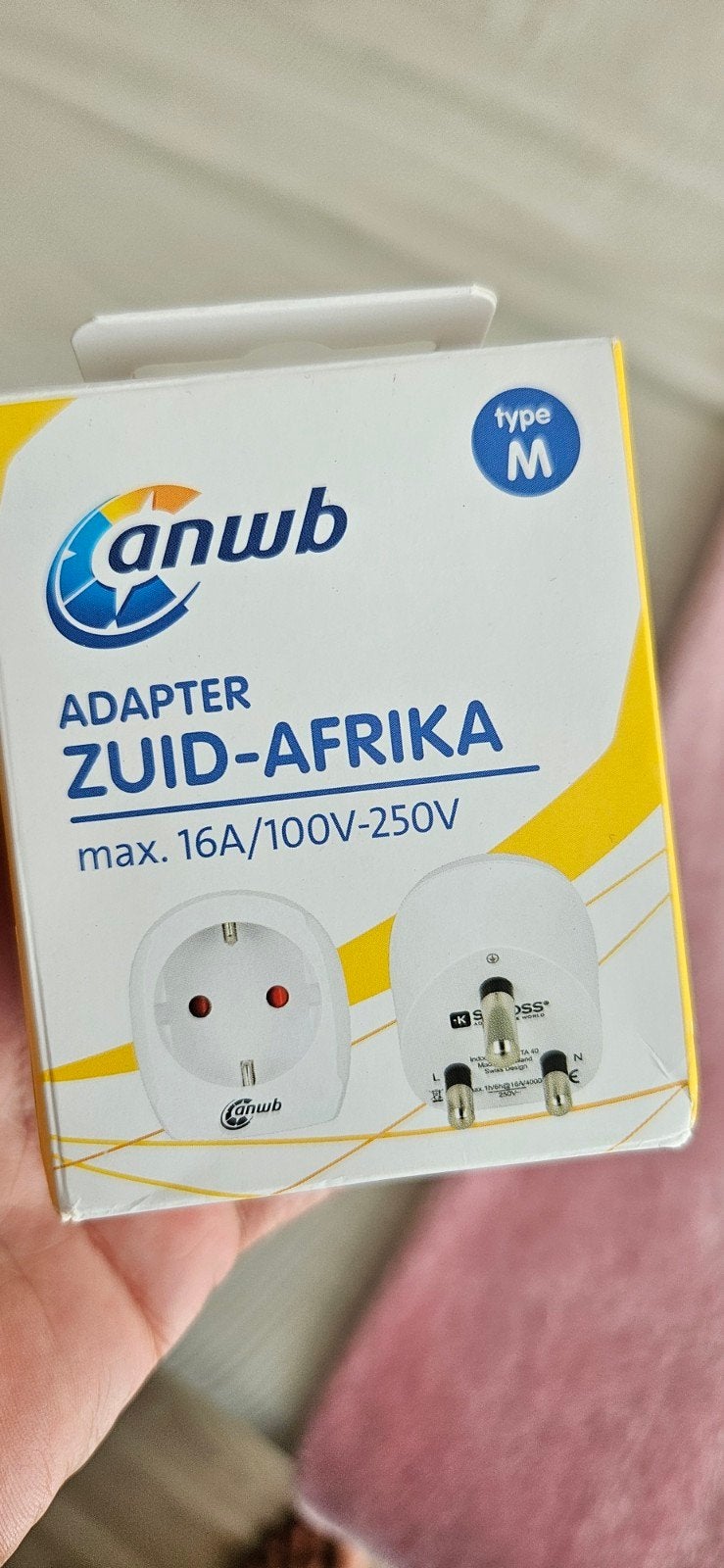 Wereldstekker / adapter Zuid-Afrika, Ophalen of Verzenden, Nieuw