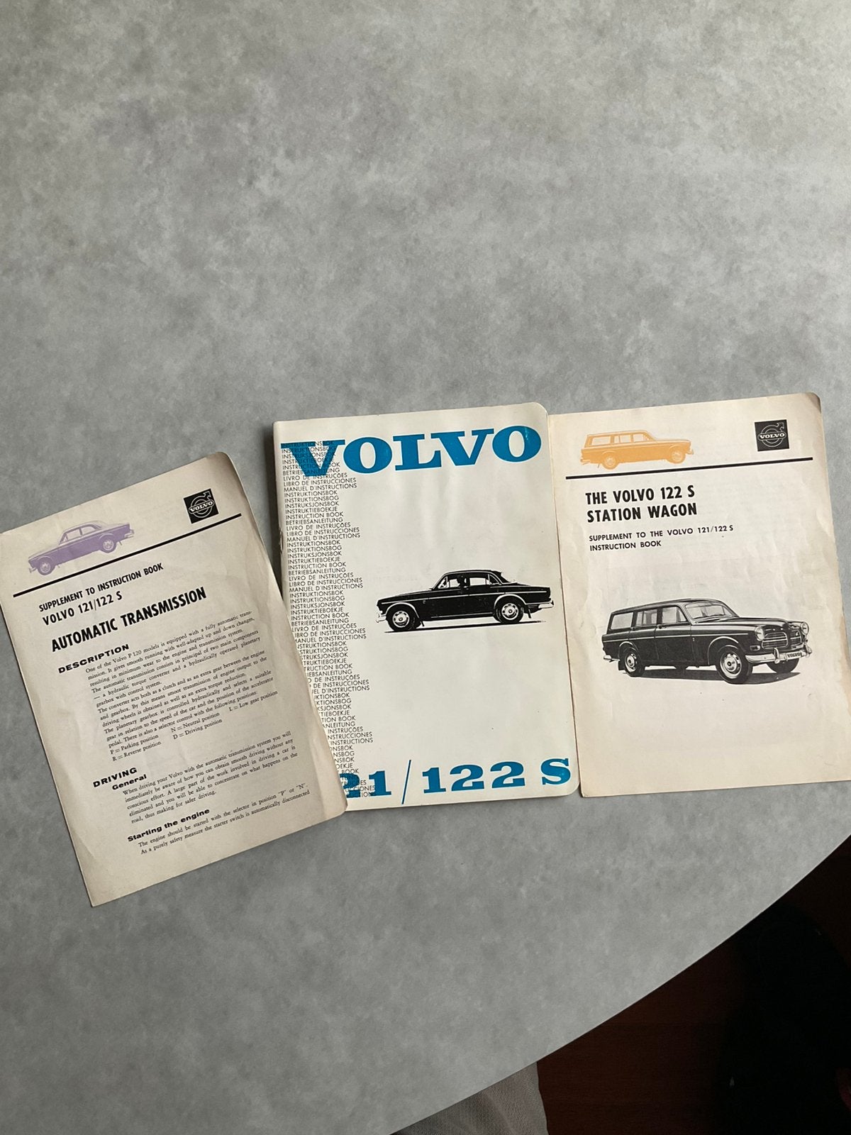 Volvo Amazone Automaat en Combi, Auto diversen, Handleidingen en Instructieboekjes, Ophalen of Verzenden
