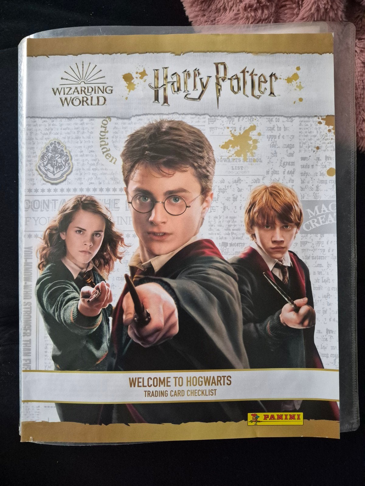 Harry Potter Panini Trading Cards Album (niet compleet), Ophalen, Gebruikt, Overige typen