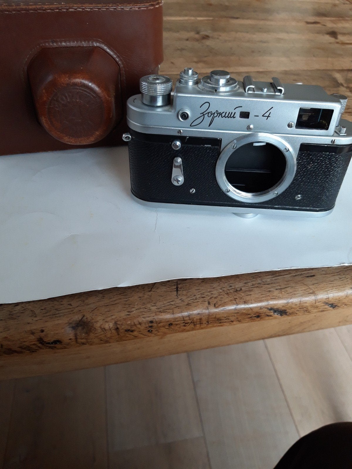 Zorki-4 , vintage KB camera (body) uit de v.m. Sovjet Unie, Ophalen of Verzenden, Gebruikt, Compact, Overige Merken