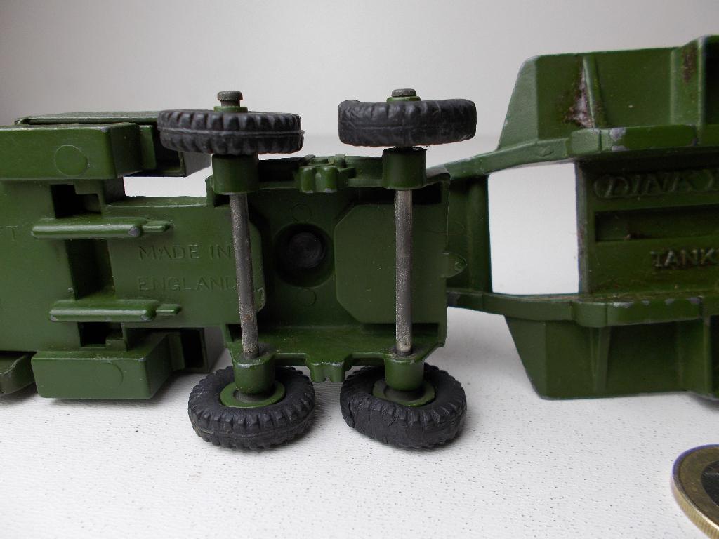 1957 Dinky Supertoys 660 MIGHTY ANTAR TANK TRANSPORTER (-G-), Ophalen of Verzenden, Zo goed als nieuw, Bus of Vrachtwagen, Dinky Toys