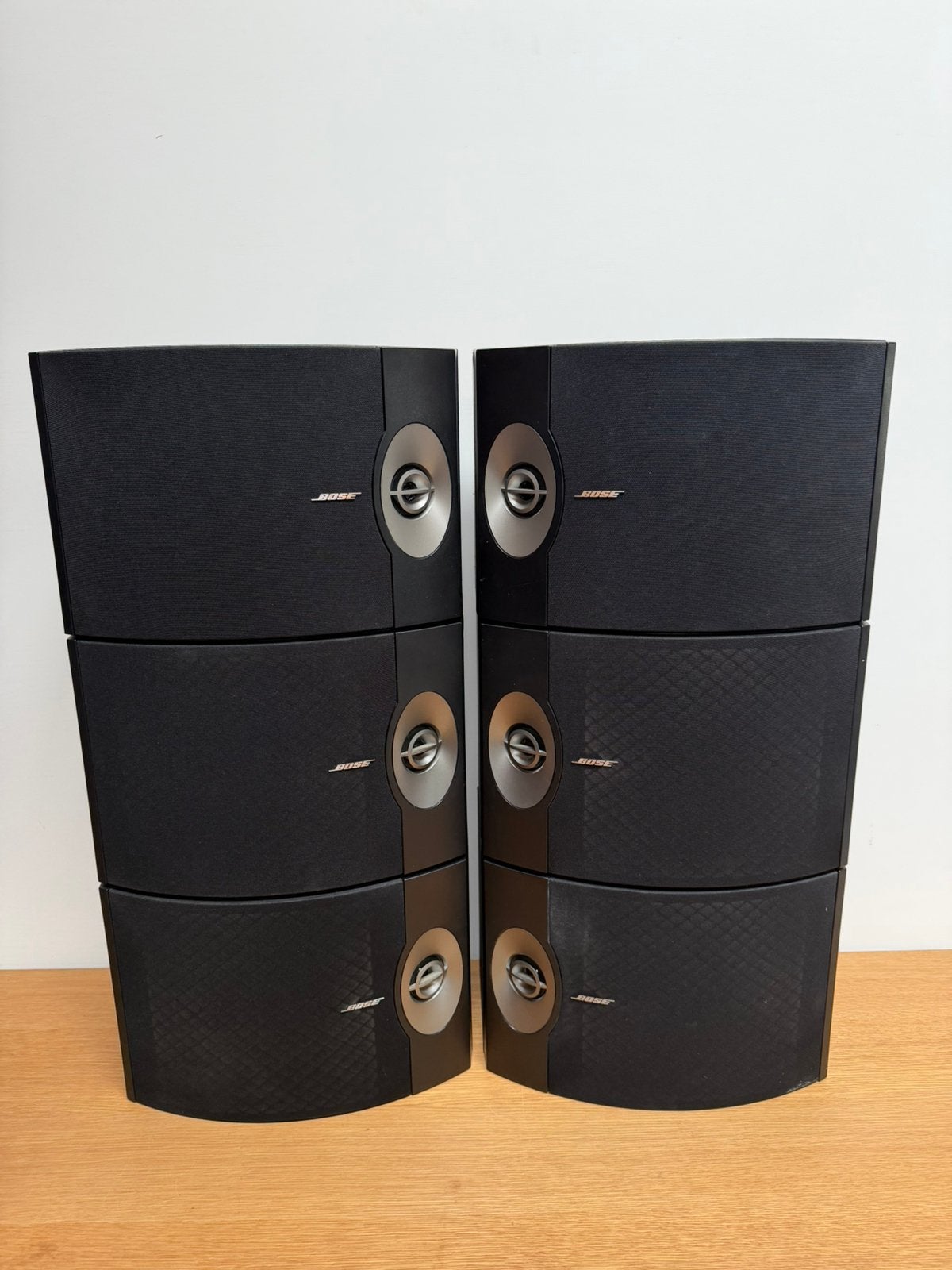 6x Bose 301 serie 5 luidsprekers / speakers zwart, Audio, Tv en Foto, 150 watt of meer, Stereo speakers, Ophalen of Verzenden