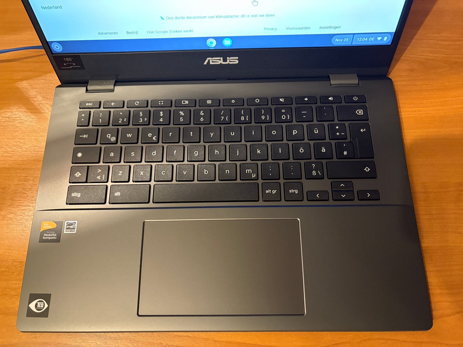 Asus chromebook CM1402, 14 inch, 4 GB of minder, 64 GB, Ophalen of Verzenden