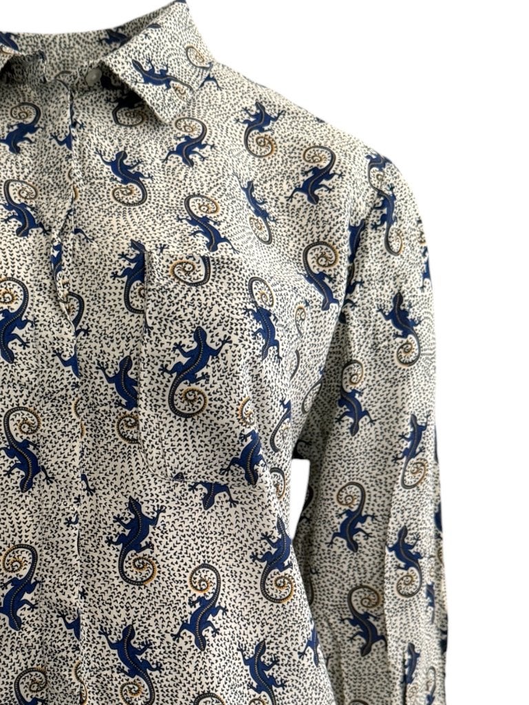 Sissy Boy blouse L, Blauw, Ophalen of Verzenden, Zo goed als nieuw