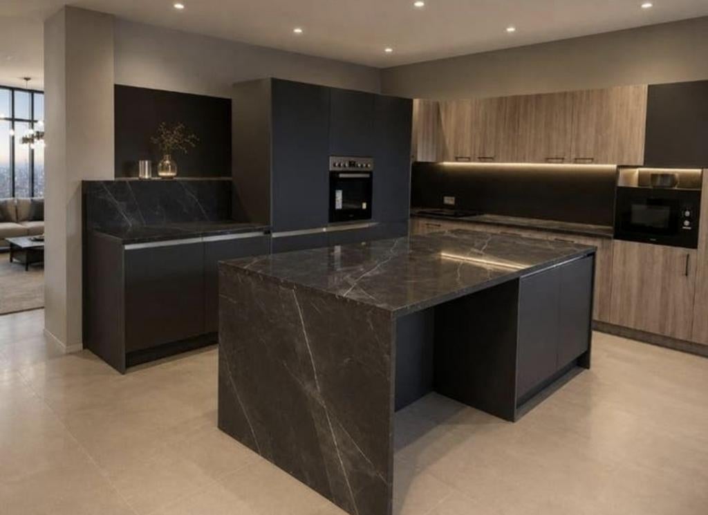 Luxe keuken met kookeiland - direct van de fabriek, Ophalen of Verzenden, Nieuw, Overige typen, Met kookeiland