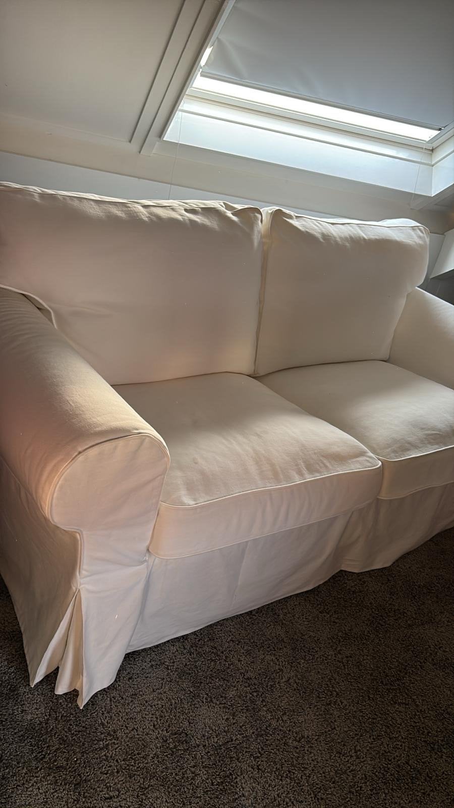 IKEA Bank met afneembare en wasbare bekleding, Huis en Inrichting, Banken | Bankstellen, Ophalen, Gebruikt, 150 tot 200 cm, Tweepersoons