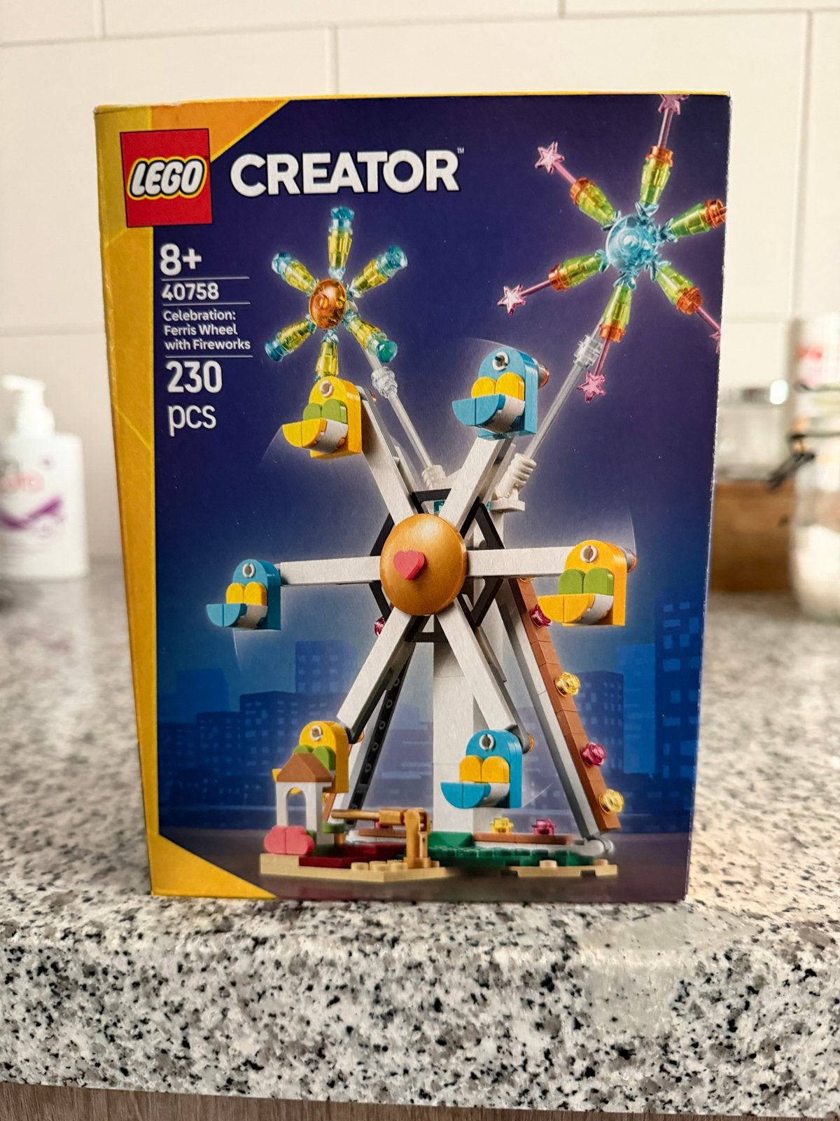 LEGO Creator 40758 Kermisrad met Vuurwerk - Nieuw, Lego, Nieuw, Ophalen of Verzenden, Ongeopend/sealed