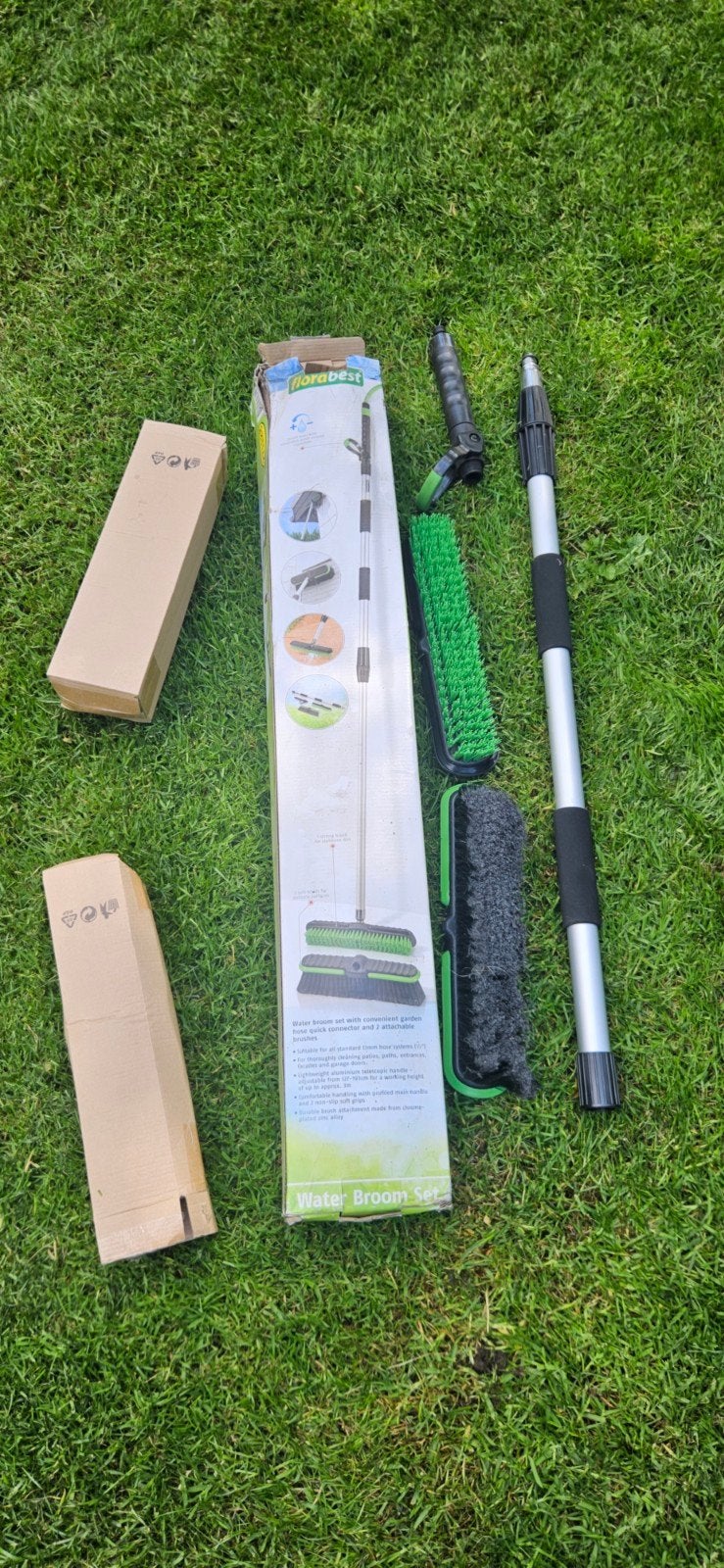 FloraBest Water Broom Set - Nooit gebruikt!, Ophalen of Verzenden, Nieuw, FloraBest