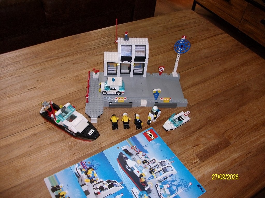 lego 6540 Pier Police, Gebruikt, Lego, Ophalen of Verzenden, Complete set