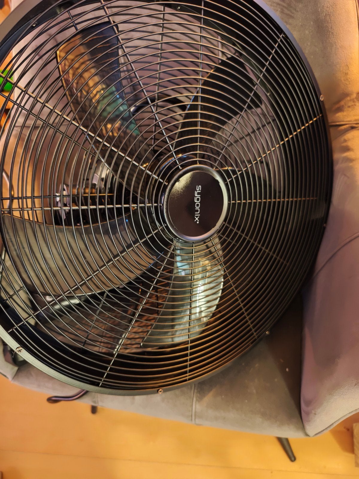 Sygonix Wandventilator 40 cm met afstandsbediening, Ophalen, Ventilator met afstandsbediening, Zo goed als nieuw, Overige