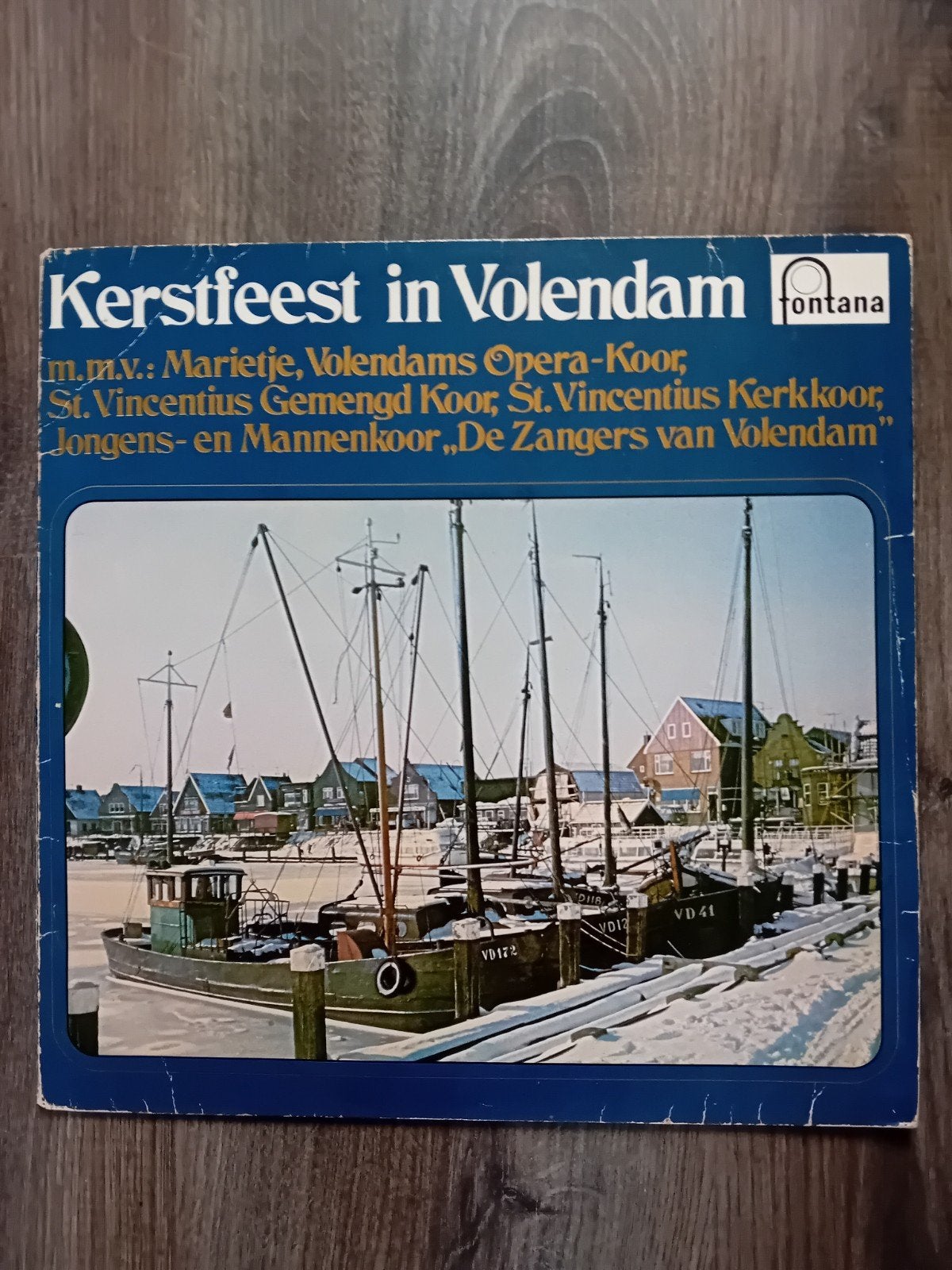 Kerstfeest in Volendam - LP (Fontana), LP, Gebruikt, Overige genres, Ophalen of Verzenden