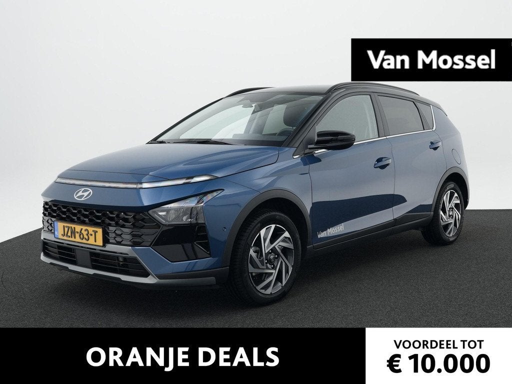 Hyundai Bayon 1.0 T-GDI Premium | Stoel/Stuurverwarming | Ac, Auto's, 12 maanden, Euro 6, Blauw, Origineel Nederlands