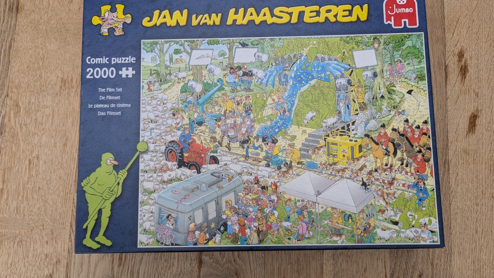 Jan van Haasteren puzzel, Hobby en Vrije tijd, Denksport en Puzzels, Ophalen, Meer dan 1500 stukjes, Zo goed als nieuw