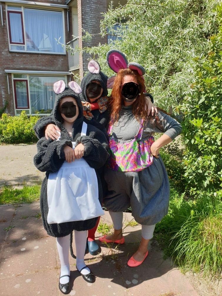 Muizen pakken 3x, Ophalen of Verzenden, Gedragen, Carnaval