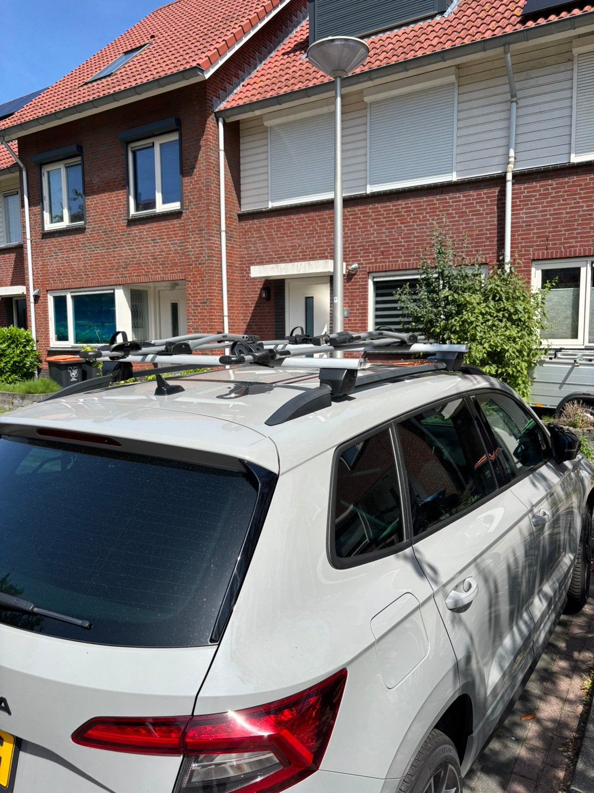 Originele Skoda Karoq dakdragers, Ophalen, Gebruikt