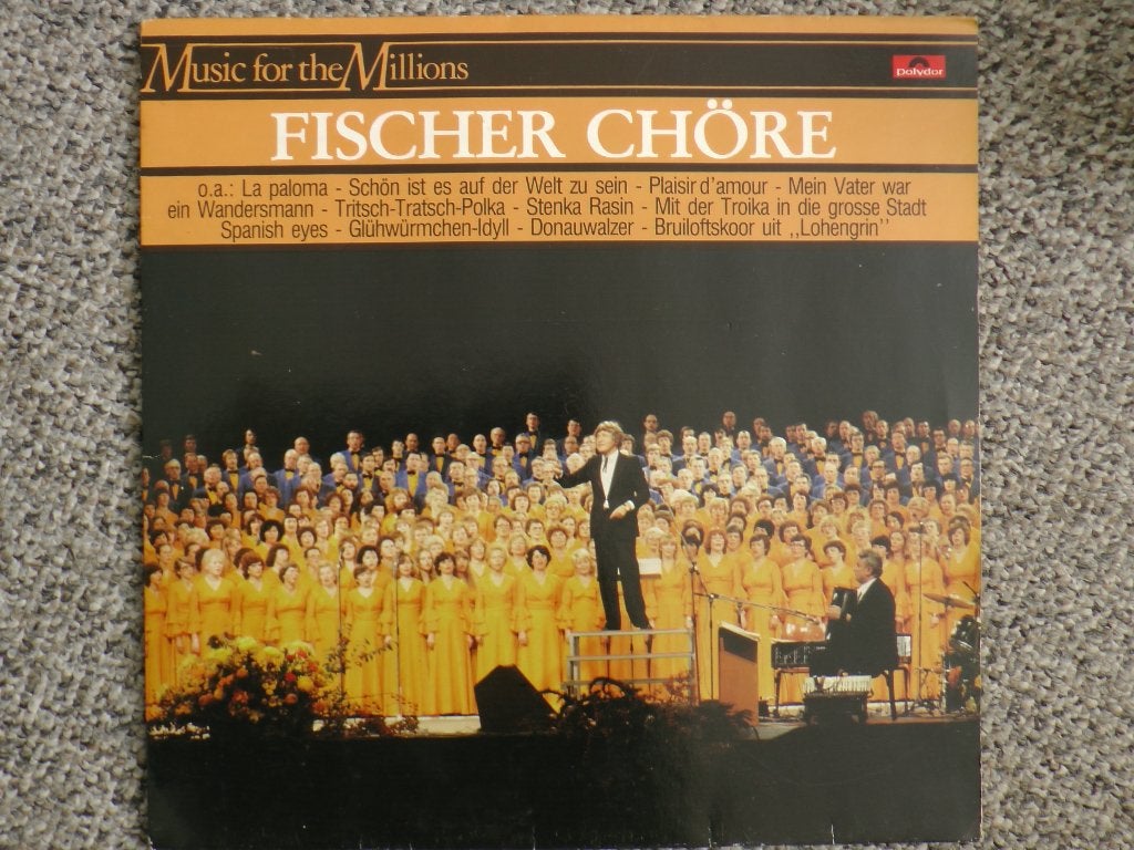 Fischer Chöre - Fischer Chöre VINYL LP, LP, Gebruikt, Fotohoes, Ophalen of Verzenden