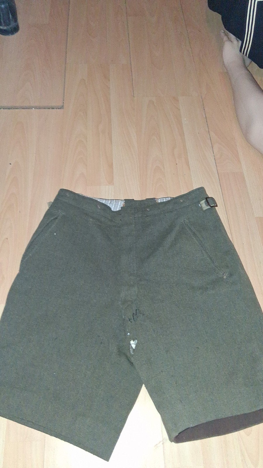 Privé aanmaak Duitse broek, Verzamelen, Militaria | Tweede Wereldoorlog, Ophalen of Verzenden, Luchtmacht, Duitsland, Kleding of Schoenen