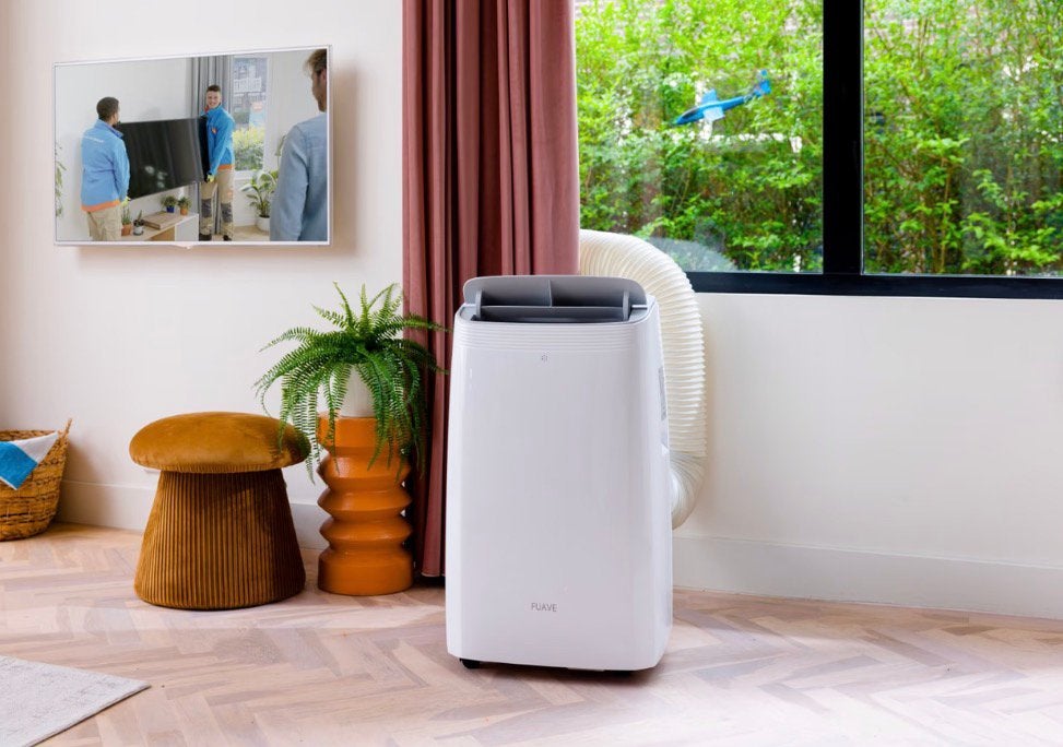 Fuave Mobiele Airco ️ | Garantie | Actie €399,99, Witgoed en Apparatuur, Verzenden, Timer, 3 snelheden of meer, Zo goed als nieuw