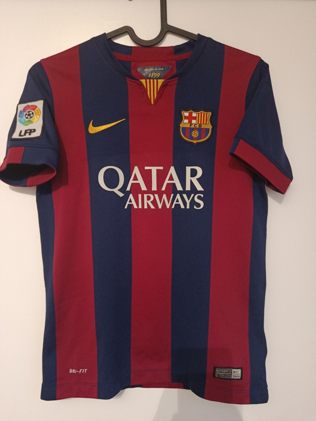 FC Barcelona, Sport en Fitness, Maat XS of kleiner, Ophalen of Verzenden, Gebruikt, Shirt