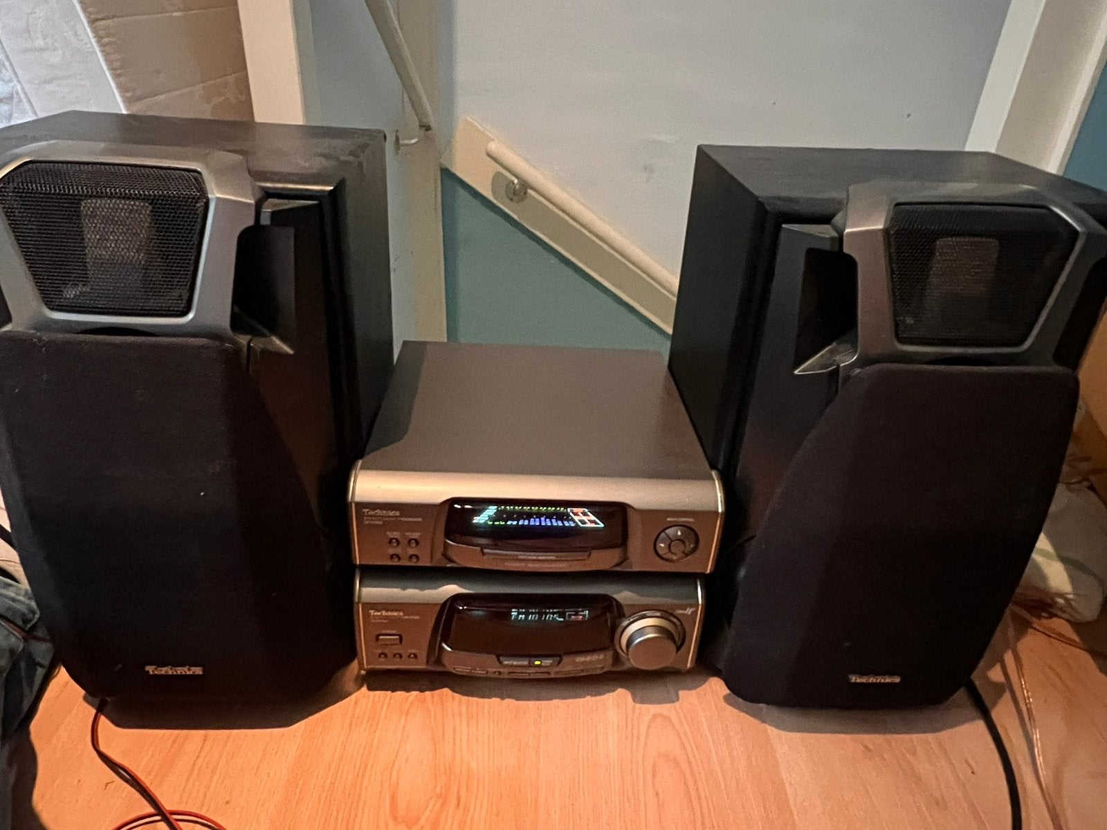 Technics radio incl originele speakers, Ophalen of Verzenden, Speakers, Overige merken
