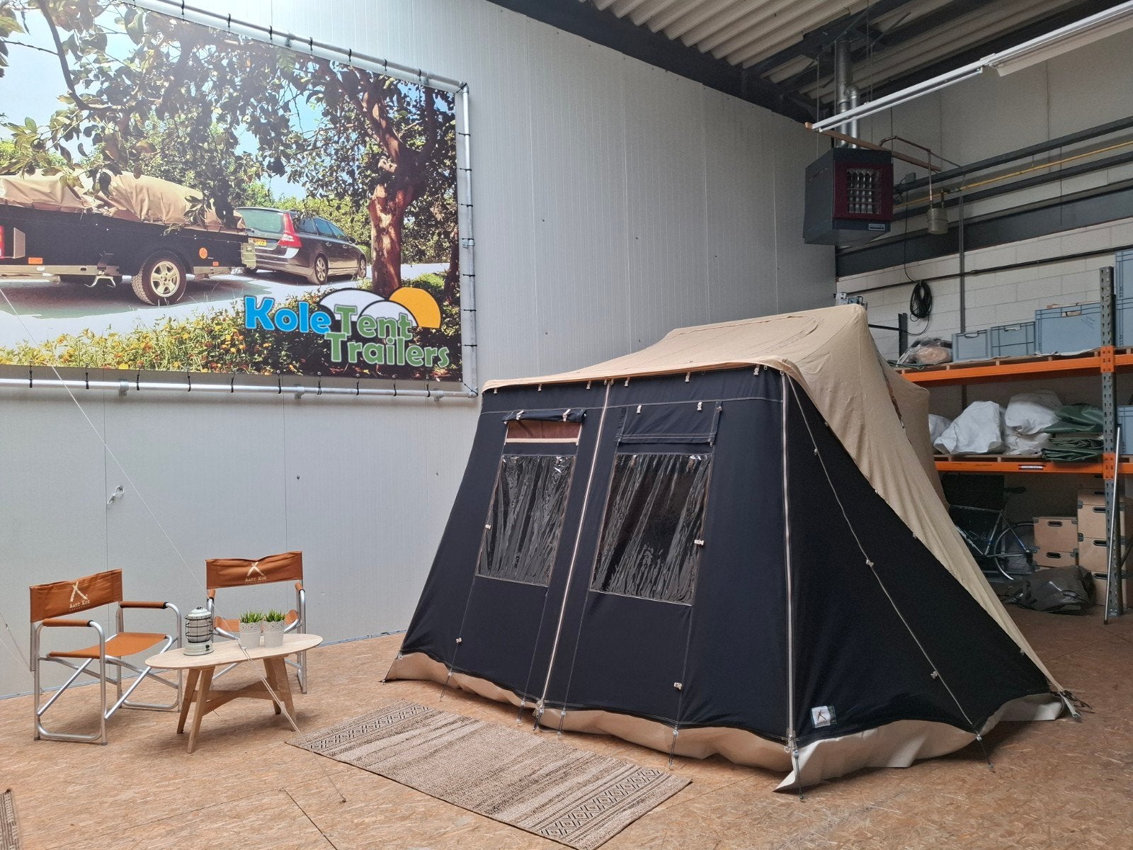 Aart Kok Tuareg nieuwstaat, Ophalen, Aart Kok