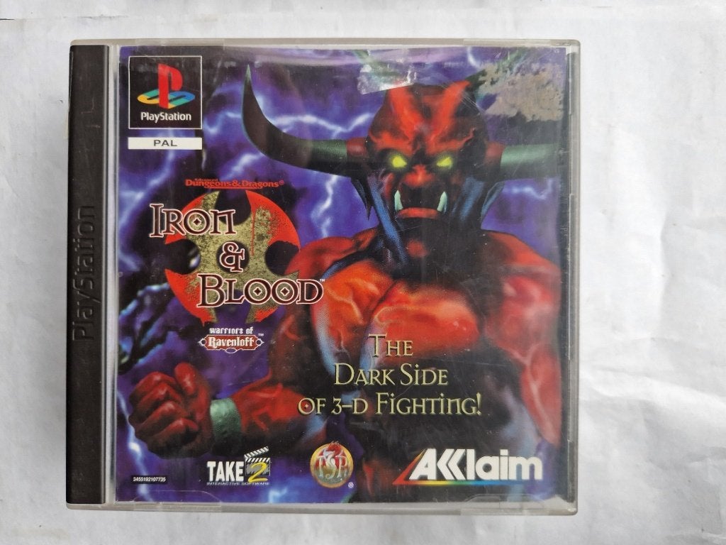 advanced dungeons & dragons IRON & BLOOD, Gebruikt, 1 speler, Racen en Vliegen, Ophalen of Verzenden