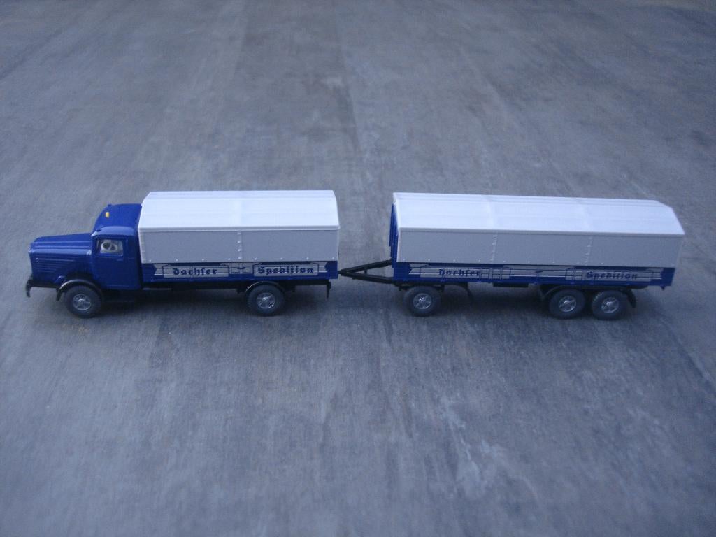 Büssing Dachser Spedition, Wiking H0, Ophalen of Verzenden, Nieuw, Bus of Vrachtwagen, Wiking