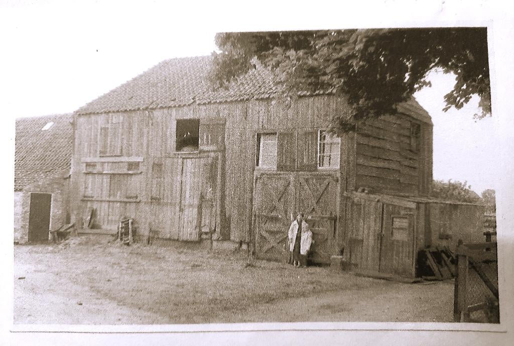 UNIEK ! Foto van oude schuur op Schiermonnikoog of Vlieland, Ophalen, Zo goed als nieuw, Gebouw, Voor 1940